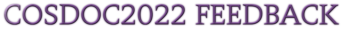 CosDoc2022 Feedback