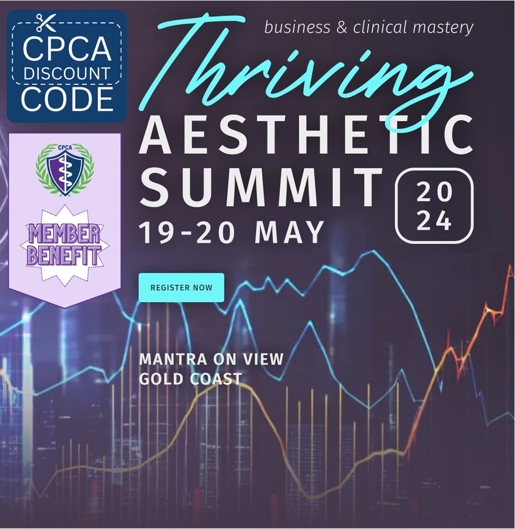 THRIVING AESTHETIC SUMMIT CPCA discount 1x1 1